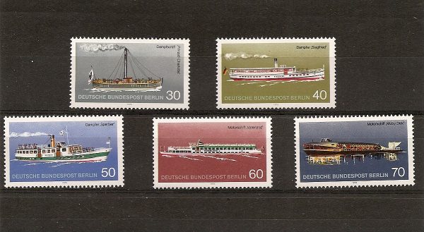 Berlin  - Alemanha - Serie de selos - Navios