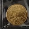 Lote com Serie de 5 Moedas da Segunda Família do Real - R$ 0,05 - R$ 0,10 - R$ 0,25 - R$ 0,50 - R$ 1,00 - 2018 - Brasil