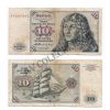Cédula - Alemanha - Km019 - 10 Deutsche Mark -1960  - MBC