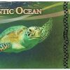 Cédula Fantasia - Oceano ATLANTICO - 3 Dólar Oceânico - Tartaruga - 2016 - FE