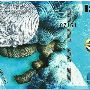 Cédula Fantasia - Ilhas Galápagos - Arquipélago de COLON - Tartaruga - 2011 - FE