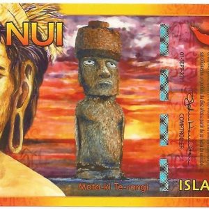 Cédula Fantasia - Ilha da Pascoa - 1000 Rongo - Rapa Nui - 2011 - FE