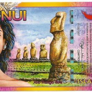 Cédula Fantasia - Ilha da Pascoa - 2500 Rongo - Rapa Nui - 2011 - FE