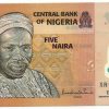 Cédula - Nigéria - Km038b - 5 Naira - 2009 - Polímero -  FE
