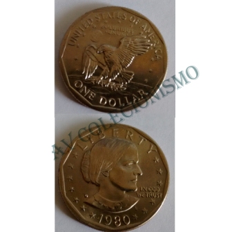 Moeda Estados Unidos da América - Km207 - One Dollar - 1980D