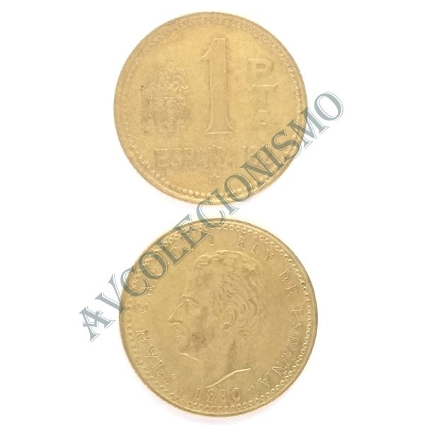Moeda Espanha - KM0816 - 1 Peseta - 1982 - Copa 82