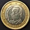 Moeda UE - Espanha - Km1046 - 1 EURO - 1999 - Bi-Metalica - 23,25 mm - 7,5 Gr