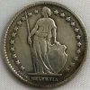 Moeda Suíça - Km024 - 1 Franco - 1906 - Prata - 5,00 Gr - 23,20 mm - Otima Peça