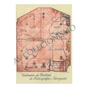 B039 - Centenário da Diretoria de Hidrografia e Navegação - 1976 - MINT