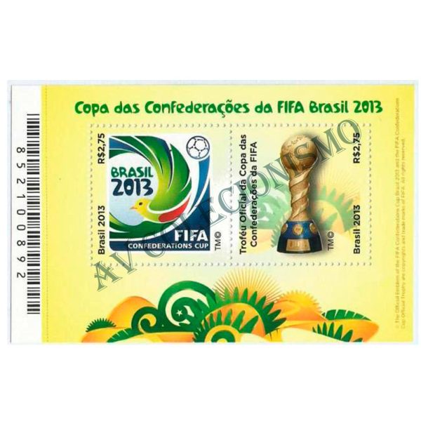 B173 - Copa das Confederações da FIFA Brasil  - 2013 - MINT
