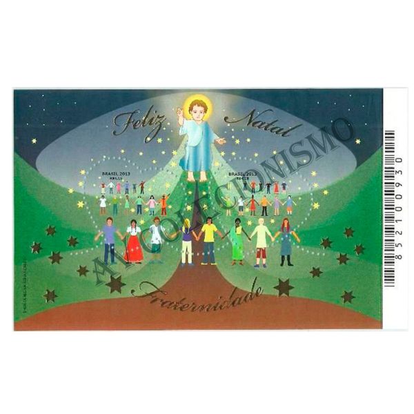 B177- Natal, festa do amor e da fraternidade - 2013 - MINT