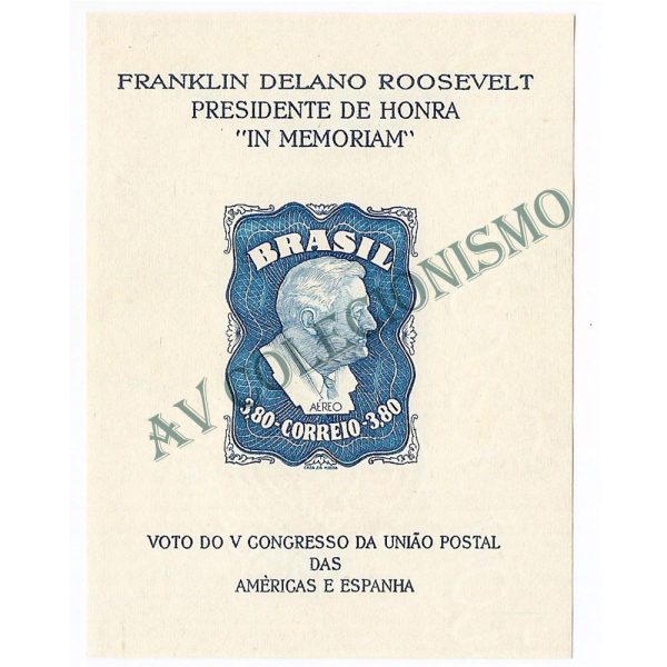 B012A - ROOSEVELT - 1949  - MINT