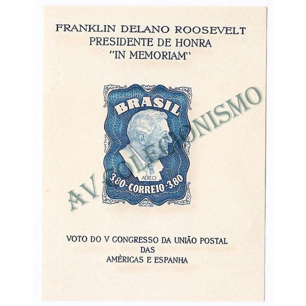 B012B - ROOSEVELT - 1949  - MINT