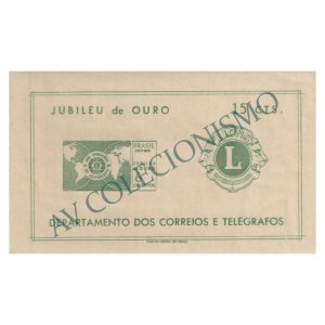 B021 - Jubileu de Ouro do Lions Club International - 1967 - MINT