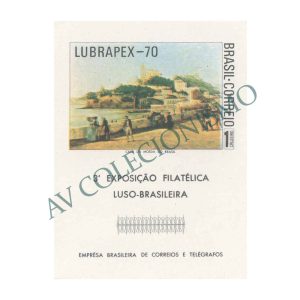 B029 - Lubrapex - 3a Exposição Filatélica Luso-Brasileira - 1970  - MINT