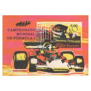 B033 - Campeão Mundial de Fórmula 1 Emerson Fittipaldi - 1972 - MINT