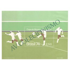 B036 - Campeonato Mundial de Futebol Alemanha - 1974 - MINT