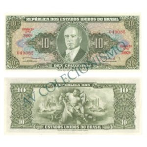 C082 - 10 Cruzeiros - 1962 - FE