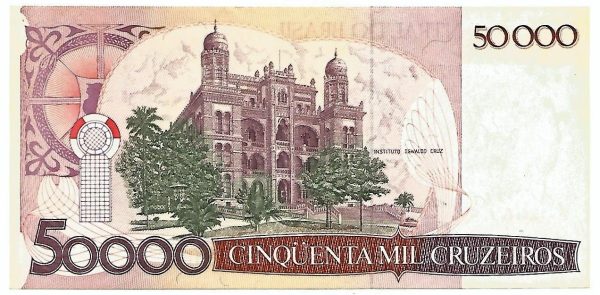 C178 - 50  Mil Cruzeiros - 1986 - FE