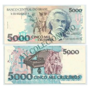 C221 - 5000 Cruzeiros - 1993 - FE