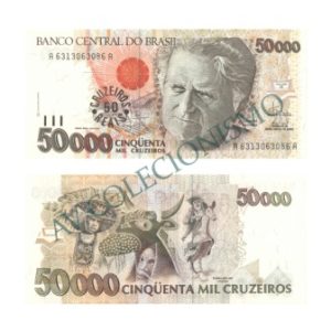 C234 - 50 Cruzeiros Reais - 1993 - FE