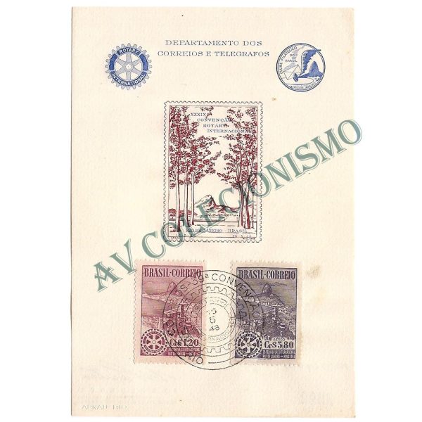 FA-08 -  39a Convenção internacional do ROTARY - Rio de Janeiro - 1948