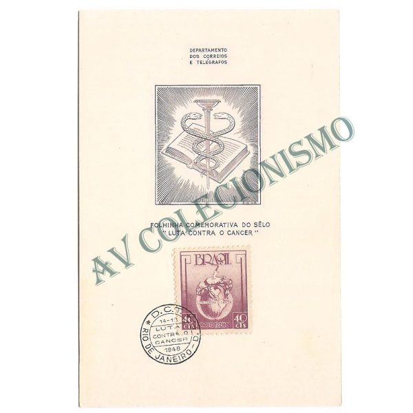 FA-11 -  Luta Contra o Câncer - 1948