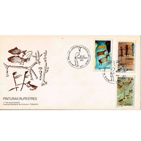 FDC361 - Pinturas Rupestres - 1985