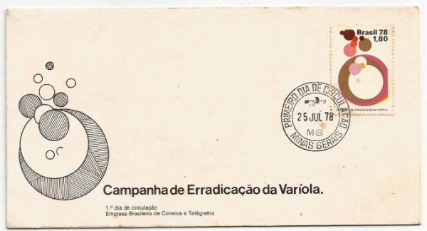 FDC155CPD - Campanha de Erradicação da Varíola - 1978