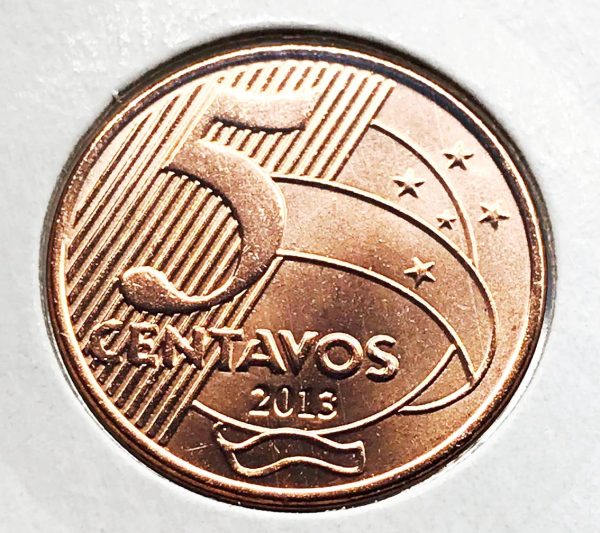 MRS 479 - Moeda 5 Centavos - 2013 - FC