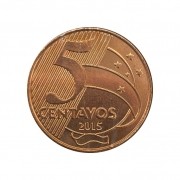 MRS 481 - Moeda 5 Centavos - 2015 - FC