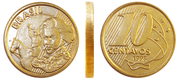 MRS 488 - Moeda 10 Centavos - 1998 - FC