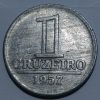 MVM 274 - Moeda 1 cruzeiro - Alumínio - 1957 - SOB