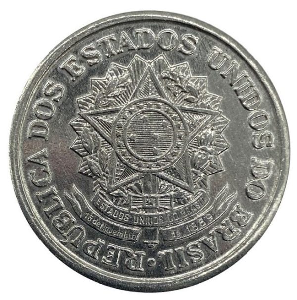 MVM 280 - Moeda 2 cruzeiros - Alumínio - 1958 - SOB