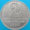 MVM 282 - Moeda 2 cruzeiros - Alumínio - 1960 - SOB