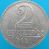 MVM 283 - Moeda 2 cruzeiros - Alumínio - 1961 - SOB