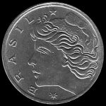 MVM 287 - Moeda 1 Centavo - Aço inoxidável - 1967 - SOB