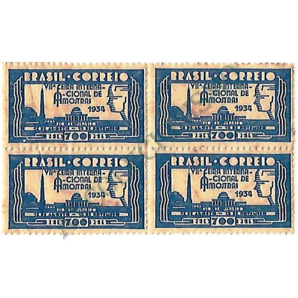 QC0068 - 7º Feira Internacional de Amostras/RJ - 1934