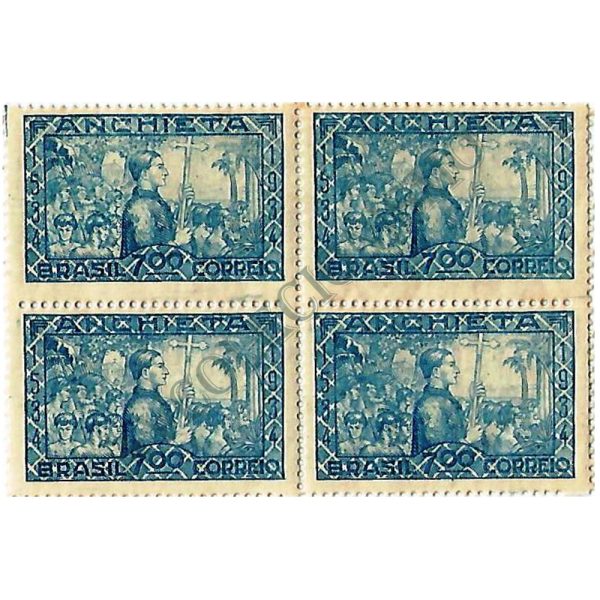 QC0076 - 4º Centenário do nascimento de José de Anchieta - 1934 - MINT