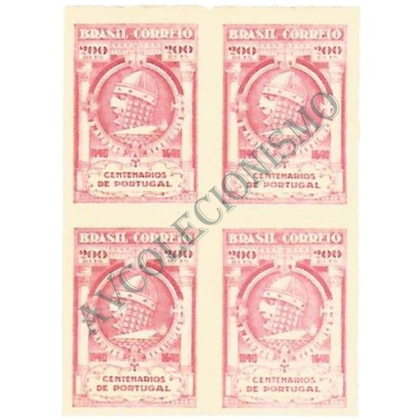 QC0160 - 8º Centenário da independência e 3º da Restauração de Portugal - 1940