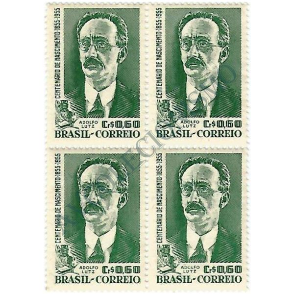 QC0371 - 100 anos do nascimento do Dr. Adolpho Lutz (1855-1940) - 1955 - NNN