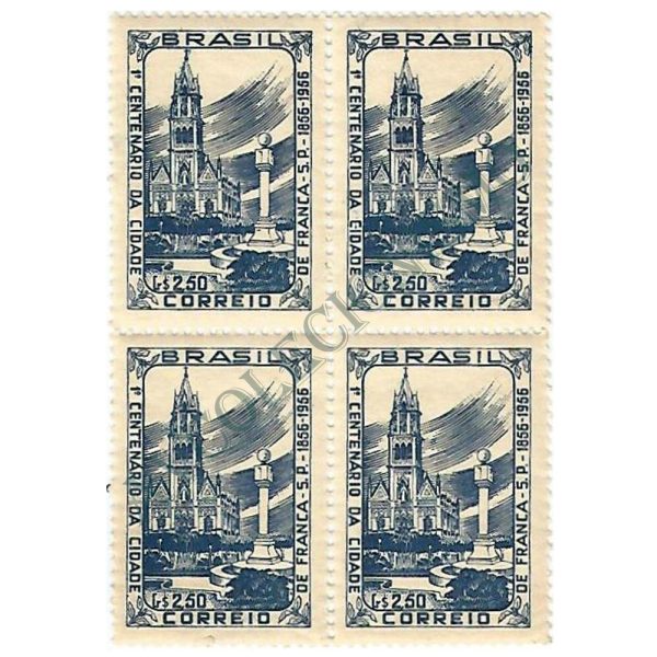 QC0379 - Centenário de Franca/SP - 1956 - NNN