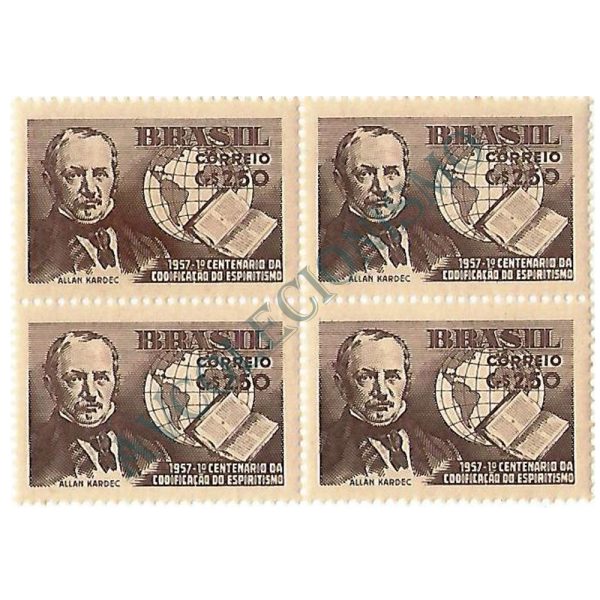 QC0387 - Centenário da codificação do Espiritismo - 1957 - NNN