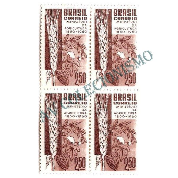 QC0450 - 100 Anos do Ministério da Agricultura - 1960 - NNN