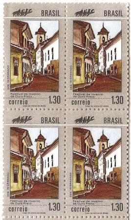 QC0724 - Promoção do Turismo Nacional - Festival de Ouro Preto - 1972 - MINT