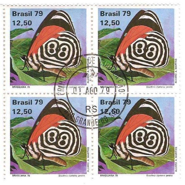 QC1101 - Dia da Selo - Brasiliana 79 - Borboletas - 1979 - MINT