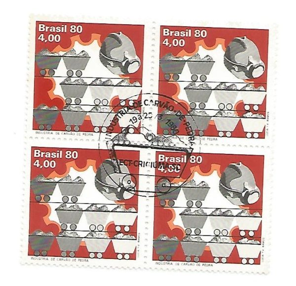 QC1135CBC - indústria de Carvão de Pedra - Extração  - 1980 - CBC