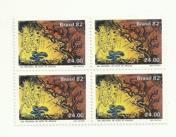 QC1299MINT - Dia Nacional de Ação de Graças - Chuva - 1982 - MINT
