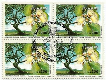 QC1441CBC - Jardim Botânico de Brasília - 1985 - CBC