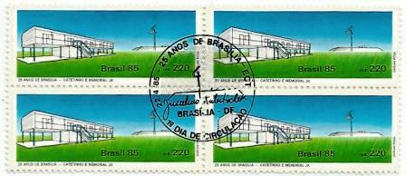 QC1451CBC - 25 anos de Brasília - 1985 - CBC